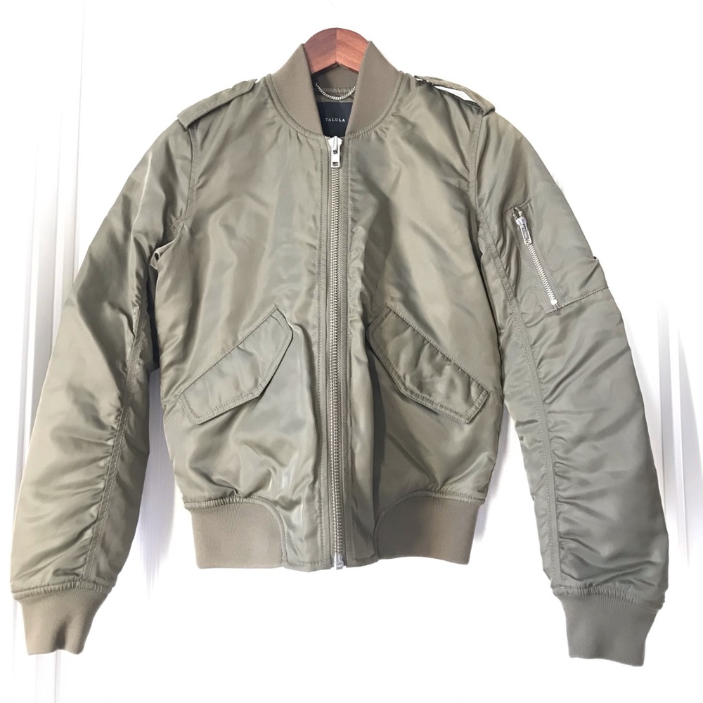 Aritzia Talula Whitby bomber jacket